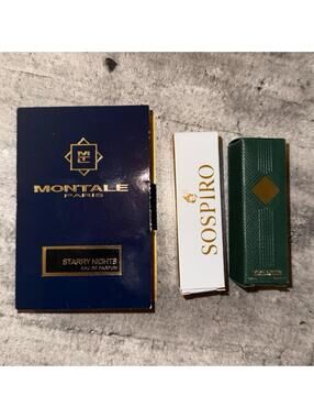 Niche Perfume Samples Bundle Lot Montale House of Dastan Sospiro You? Starry Oud